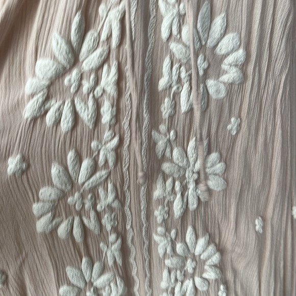 Free people size small pink dress BOHO - Picture 4 of 8